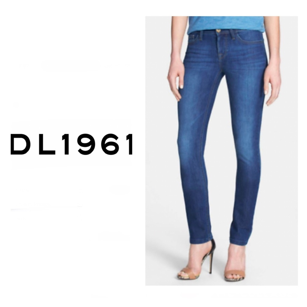 DL1961 Women's Dark Blue Skinny Jeans